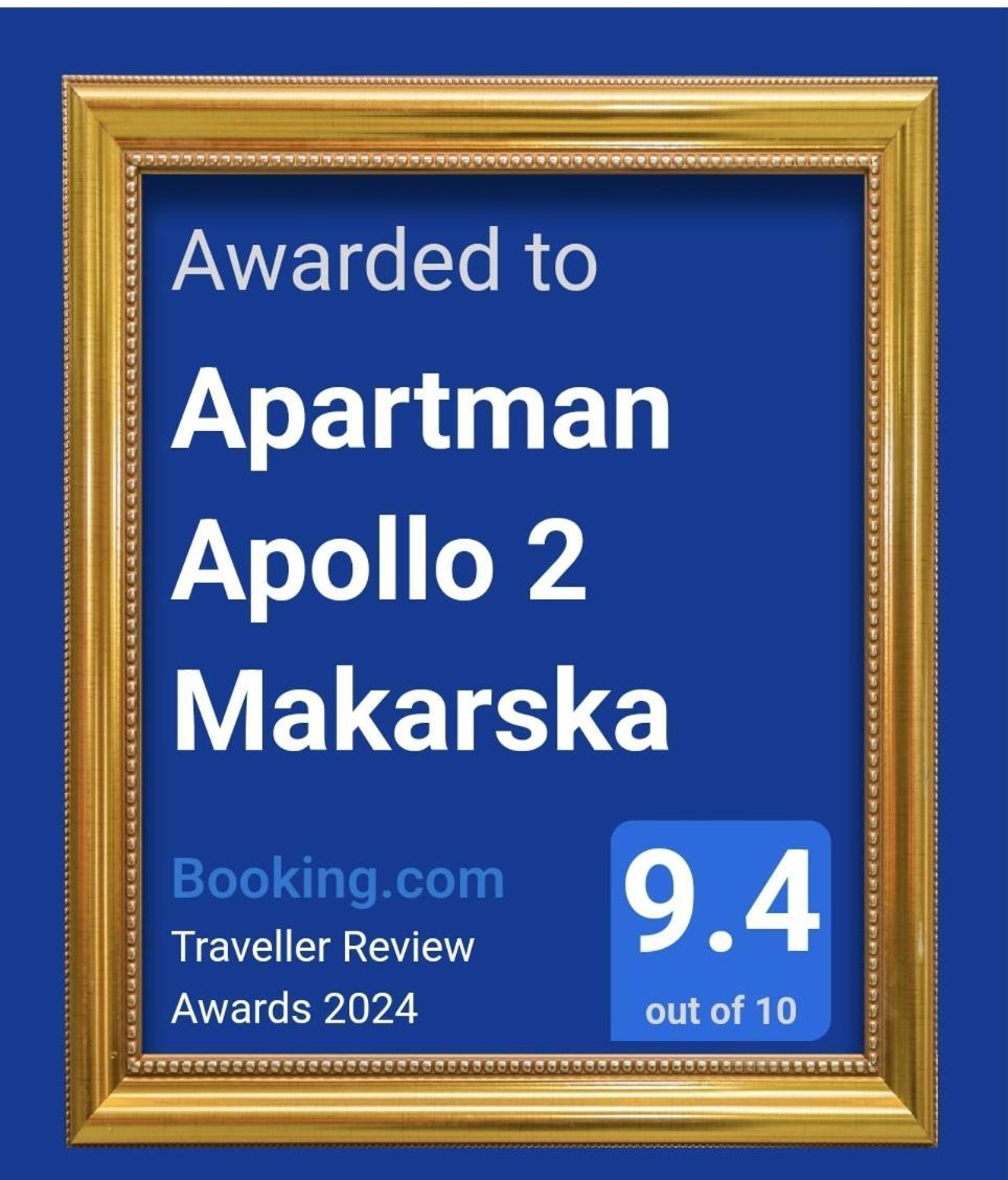 Apartman Apollo 2 Makarska Buitenkant foto